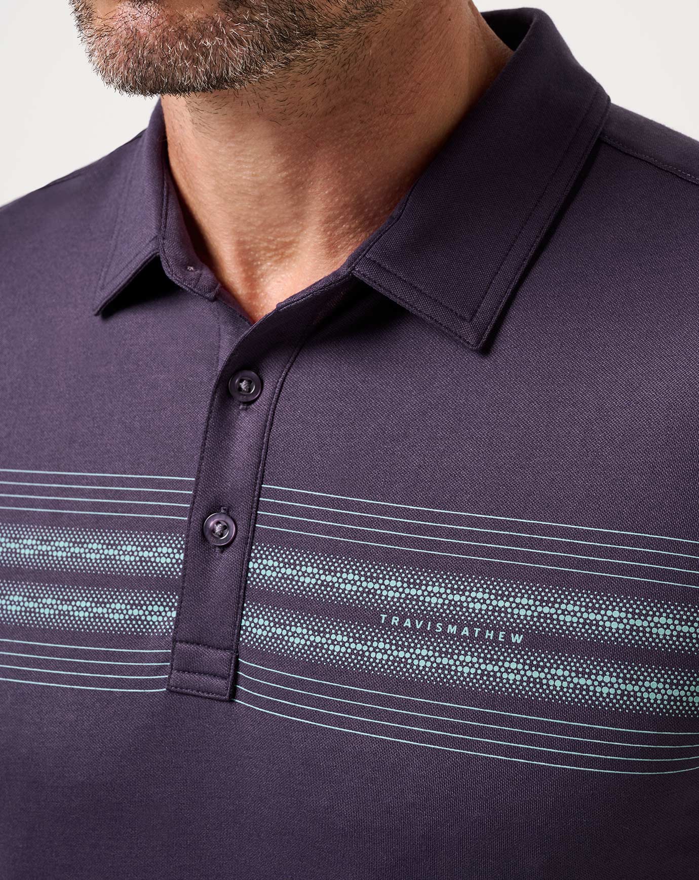 Blue Jays Featherweight Chest Stripe Polo